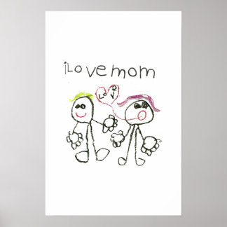 i love mum poster