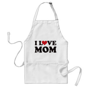 I Love Mum Standard Apron