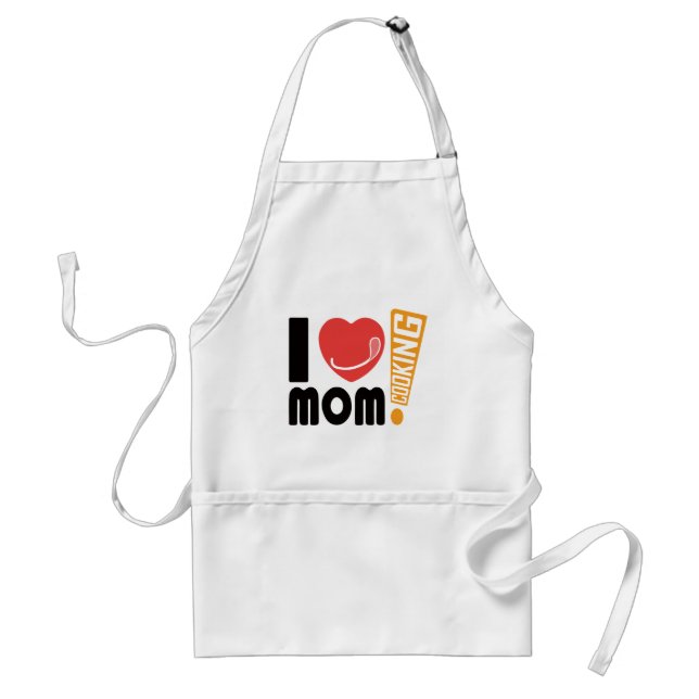 i love mum standard apron (Front)