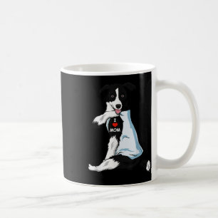 I Love Mum Tattoo Border Collie Mum Dog Lover Wome Coffee Mug