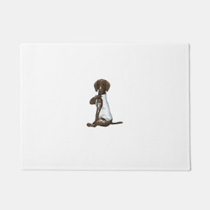 I Love Mum Tattoo German Shorthaired Pointer Mum D Doormat