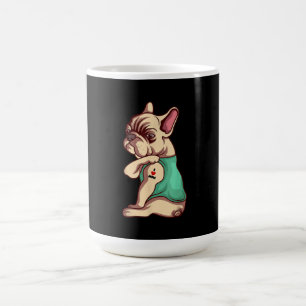 I Love Mum Tattoo Lover Funny French Bulldog Gift Coffee Mug