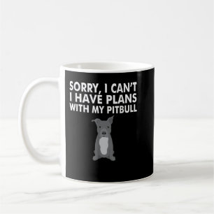 I Love Mum Tattoo Pitbull Dog Lover Women Mother's Coffee Mug