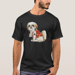 I Love Mum Tattoo Shih Tzu Mum Funny Mother's Day T-Shirt