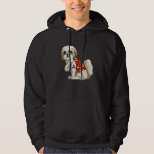I Love Mum Tattoo Shih Tzu Mum Mother's Day Hoodie