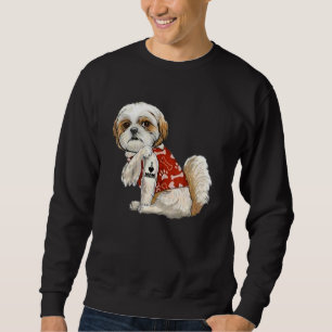 I Love Mum Tattoo Shih Tzu Mum  Mother's Day Sweatshirt