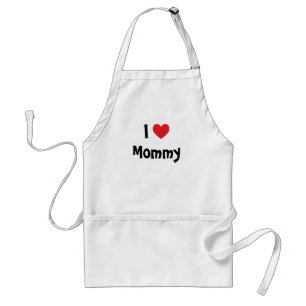 I Love Mummy Apron