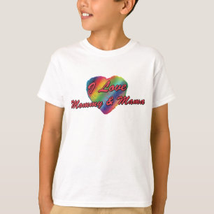 I Love Mummy & Mama T-Shirt