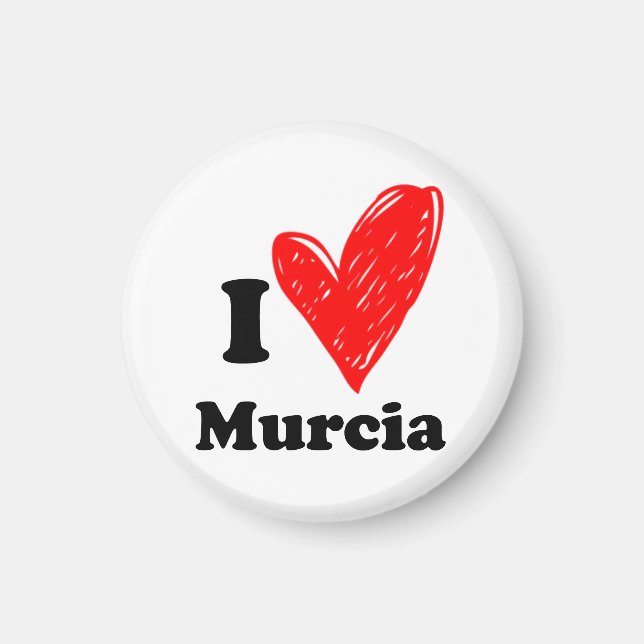 I love Murcia Magnet (Front)