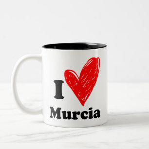 I love Murcia Two-Tone Coffee Mug