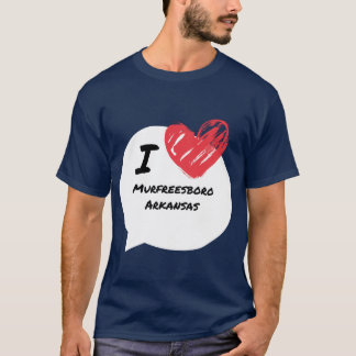 I love Murfreesboro Arkansas Oversized T-Shirt