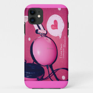 I Love Music iPhone 11 Case