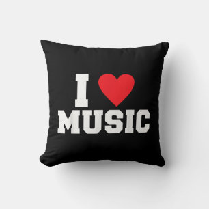 I love Music Lover Cushion