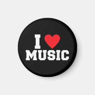 I love Music Lover Magnet