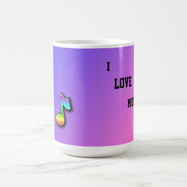 I Love Music Mug (Center)