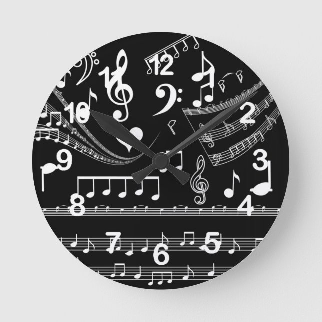 I Love Music_Wall Clock (Front)