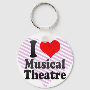 I love Musical Theatre Key Ring