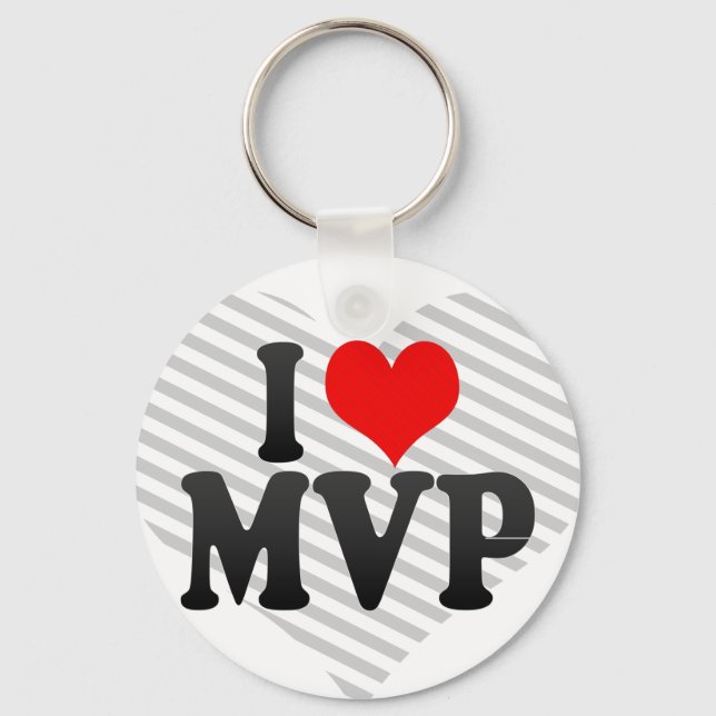 I love MVP Key Ring (Front)