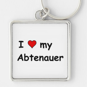 I Love My Abtenauer Key Ring