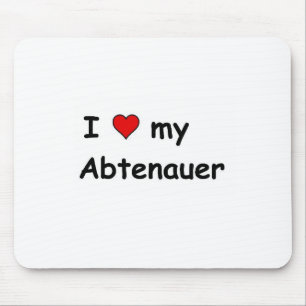 I Love My Abtenauer Mouse Pad