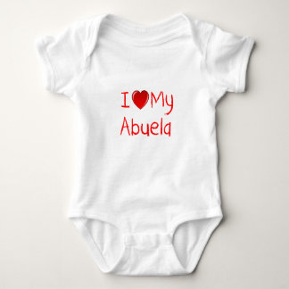 I Love My Abuela Infant & Toddler T-Shirt Baby Bodysuit
