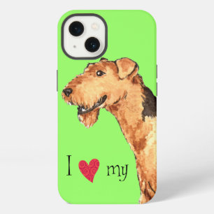 I Love my Airedale iPhone 13 Case