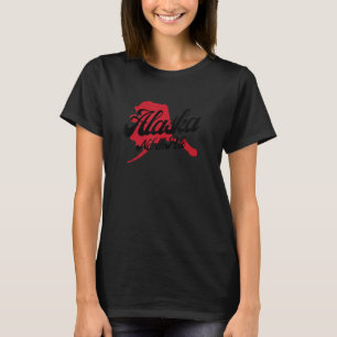 I Love My Alaska Best State Alaska North Pole City T-Shirt