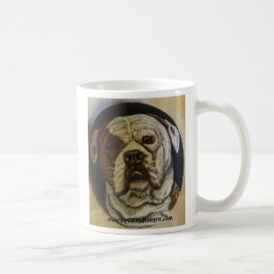 I LOVE MY AMERICAN BULLDOG! COFFEE MUG