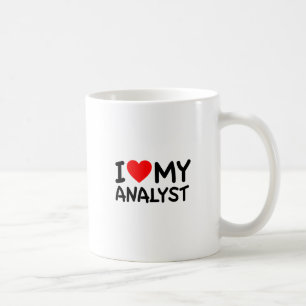 I Love my Analyst Coffee Mug