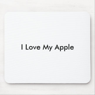 I Love My Apple -Mousepad Mouse Pad