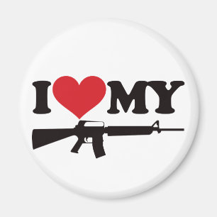 I Love My AR15 Magnet