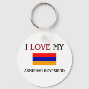 I Love My Armenian Boyfriend Key Ring