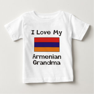 I Love My Armenian Grandma Baby T-Shirt