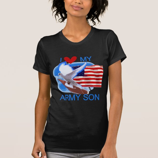 I Love My Army Son Tshirts and Gifts (Front)