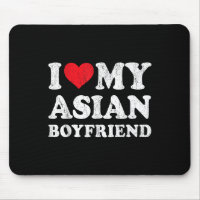 I Love My Asian Boyfriend Funny Girlfriend Valenti