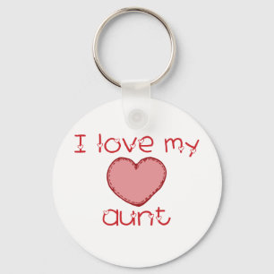 I love my aunt key ring