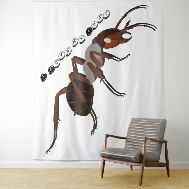 I love my Aunt Tapestry (In Situ)