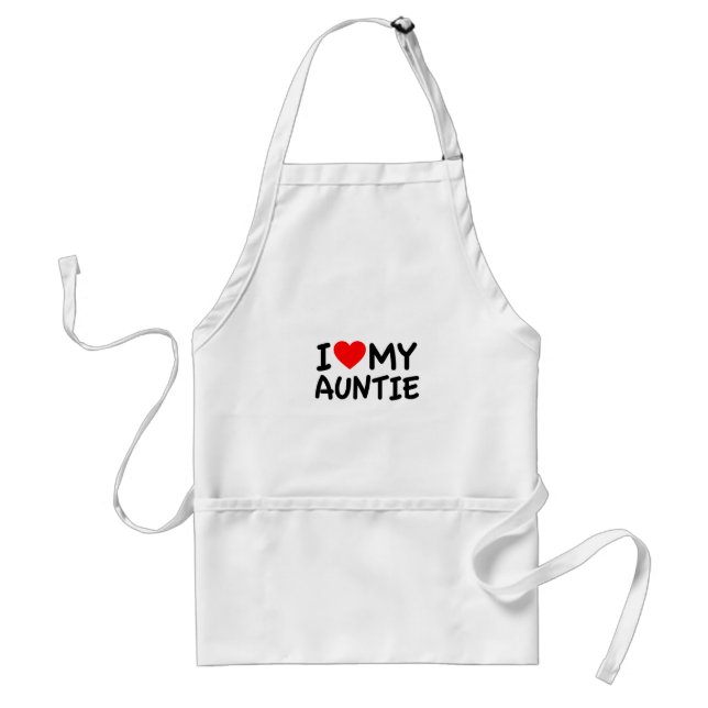 I love my Auntie Standard Apron (Front)