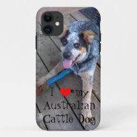 "I love my Australian cattle dog" iPhone 5 case