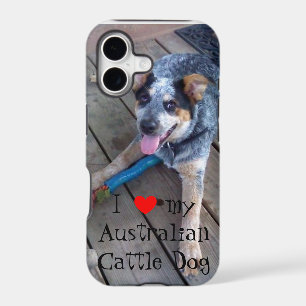 "I love my Australian cattle dog" iPhone 5 case