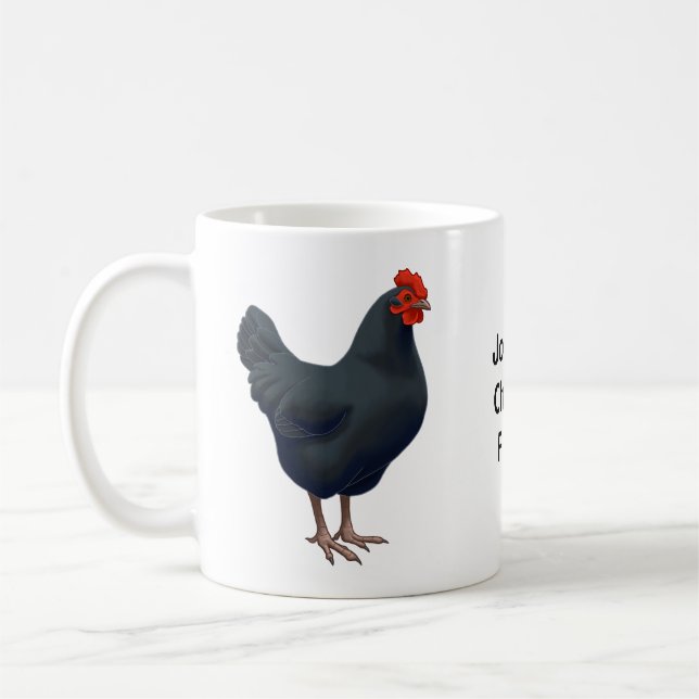 I Love My Australorp Chicken Coffee Mug (Left)