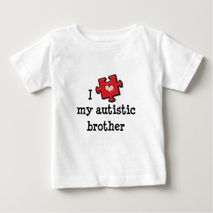 I Love My Autistic Brother Infant Tee