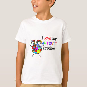 I Love My Autistic Brother T-Shirt