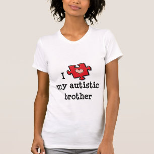 I Love My Autistic Brother Tshirt