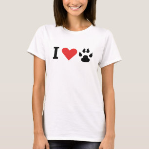 I love my awesome cat dog T-Shirt