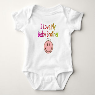 I love my Baby Brother--Child's T-Shirt and Gifts Baby Bodysuit