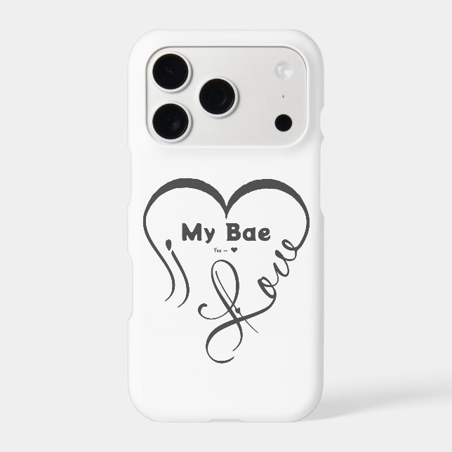 I Love My Bae • You = ♥ (Back)