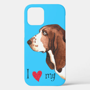 I Love my Basset Hound iPhone 12 Case