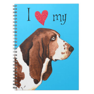 I Love my Basset Hound Notebook
