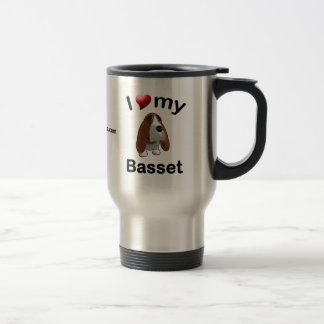 I Love My Basset Mug
